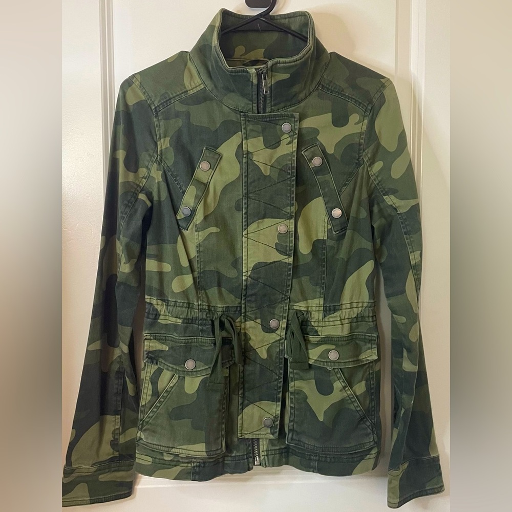 Hollister Camo Jacket-Small